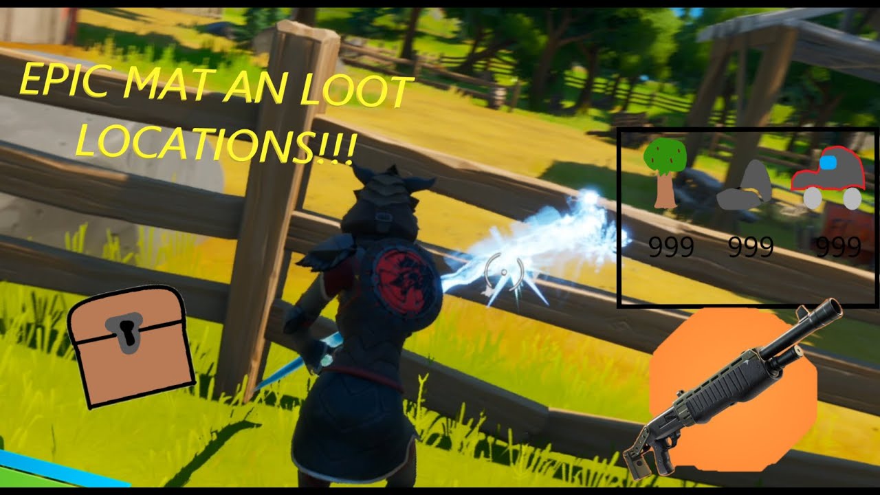 BEST!! Mats+Loot on Fortnite Map!!! (Fortnite Chapter 2 Season 3) YouTube