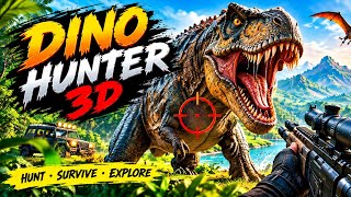 🦖🔥 DINOSAUR HUNTER 3D | Wild Dinosaur Hunting Game | Epic Gameplay 2026 🎮New update #41#DinosaurGame screenshot 1