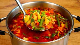 I make this vegetable soup every three days! It’s a recipe I’ve been using for ten years!