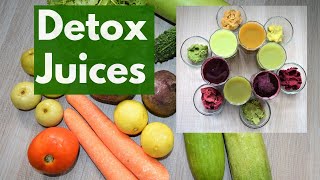 Detox Juices for a Healthy Body | Vegetable Juices for Body Detox