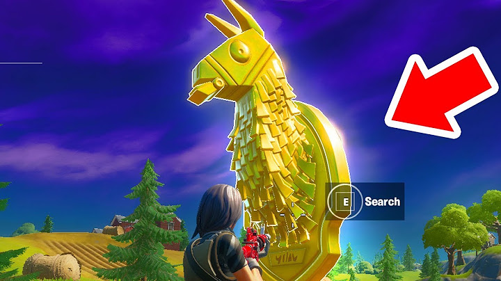 Search Midas' golden llama between a junk yard, gas station, and an RV campsite Fortnite