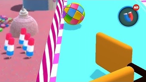 Candy Ball Run Gameplay Walkthroungh Android IOS Level 87