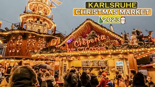 CHRISTMAS Market 2023 Karlsruhe Germany 🎅🎄 Weihnachtsmarkt