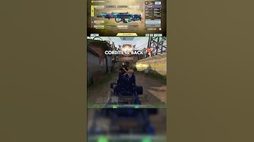 Cordite is back😍#codm #codmobile #shorts