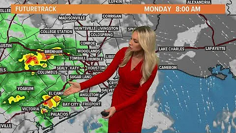 Houston forecast: Scattered strong storms today, Arctic blast midweek