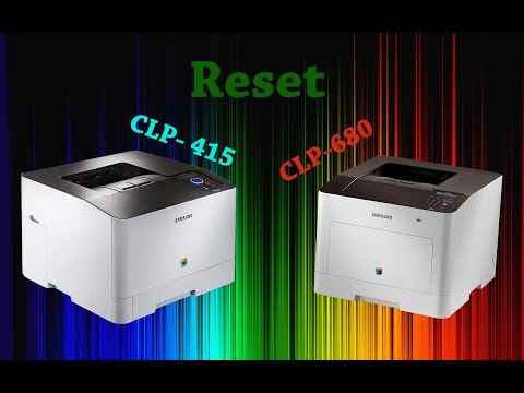 Reset Samsung CLP 680 415 - fix firmware cip resoftare no more chips necessary