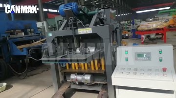 QT4-25PLC automatic PLC controlled block machine