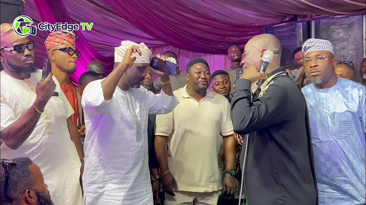 SPECIAL MOMENTS BTW PASUMA & K1 DE ULTIMATE AT MASTERPIECE ALBUM LAUNCH BY WASIU HARUNA ISHOLA 