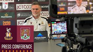 PRESS CONFERENCE: Alexander previews Northampton clash