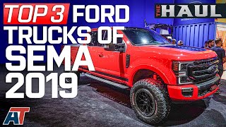 Top 3 Ford Trucks Of Sema 2019 The Haul