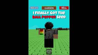 The New Bell Pepper Seed In Grow A Garden