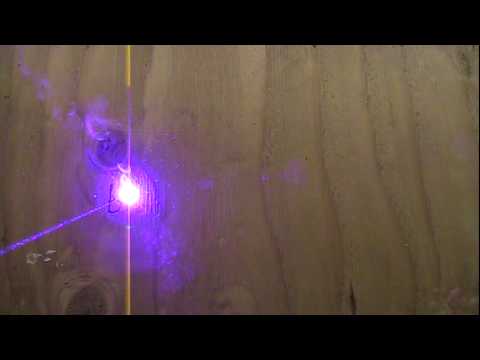 My 445nm 1.1W Handheld Laser - YouTube