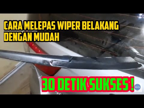 Cara Melepas Cover Batang Wiper Agya Ayla. 