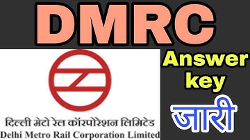 dmrc answer key 2020 out | delhi metro answer key 2020 | dmrc results 2020 |