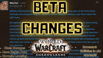 They (we?) changed their mind!! More on class changes, leveling system, STAT SCALING!!
