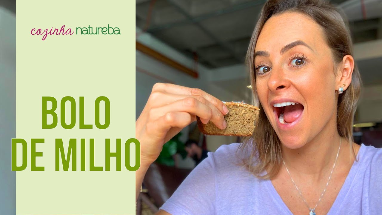 BOLO DE MILHO SEM GLÚTEN