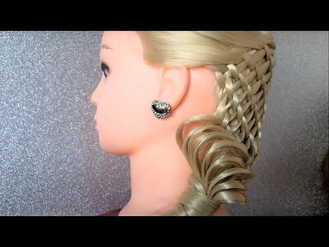 SIMPLE WATERFALL BRAIDS HAIRSTYLE / Hair Glamour Styles / Hairstyles ...