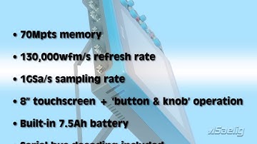 Overview of the MicSig STO1104E Plus 4-Channel Portable Oscilloscope
