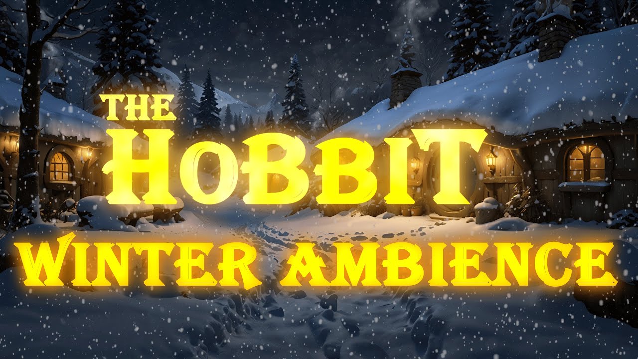 The Lord of The Rings | The Hobbit winter Ambience &  Music