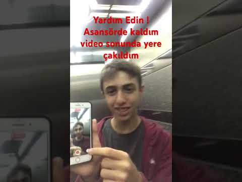 Asansörde Kaldım !!! Sonra yere çakıldı