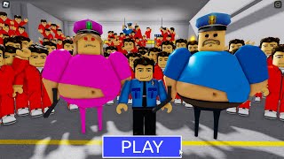 Secret TSUNAMI BARRY Mode! Secret Prisoners  Walkthrough Full GAMEPLAY #roblox #ScaryObby