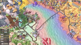 Train Valley 2 DLC (The Pandeia Project) Level 11:Rainbow River