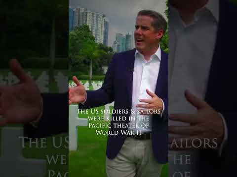Video: Americký cintorín Manila: Filipínsky Arlington