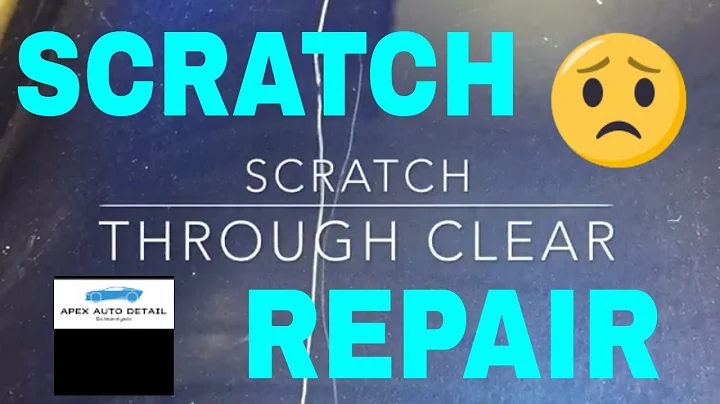 How To Deal With Scratches Through The Clear Coat....Down Into The Base Coat.!!!!