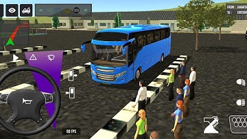 euro coach bus simulator 😱🚌|| new coach bus simulator part- 3 Android gameplay 