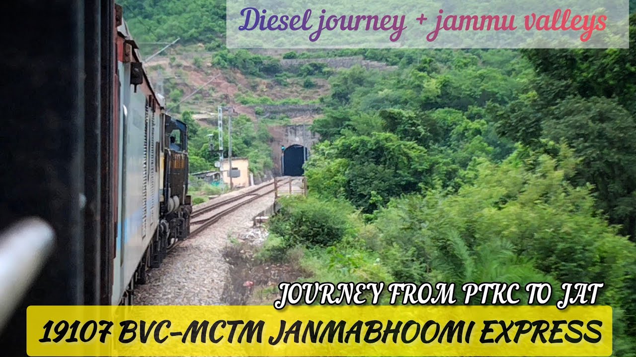 JOURNEY BEHIND 40475 BGKT WDP4D WITH 19107 || PTKC-JAT