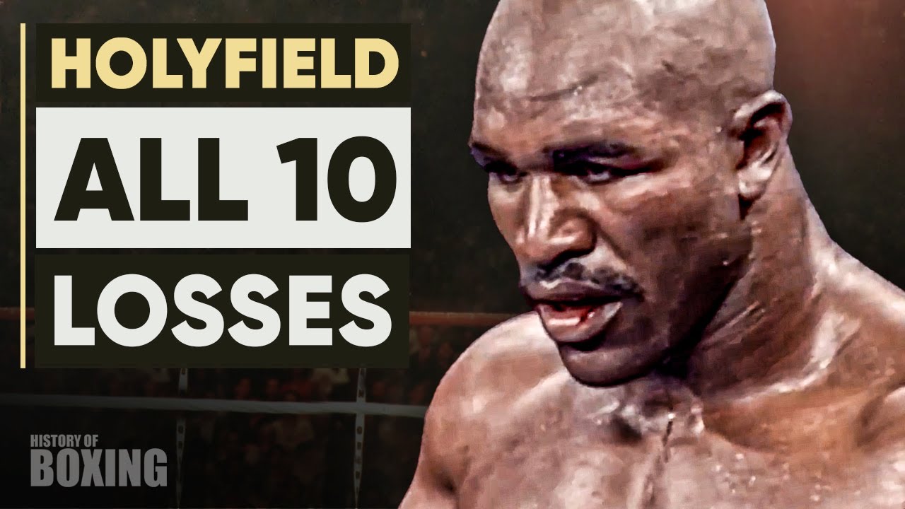 When Evander Holyfield Met His Worst Nightmare | All 10 Defeats of the Legend