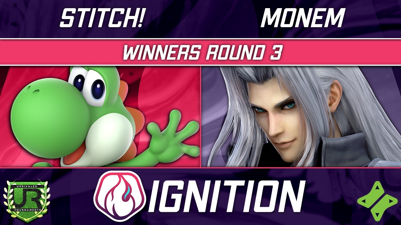 yosshi　③ Stitch! (Yoshi) vs Monem (Sephiroth) - Ignition 396 WINNERS ROUND