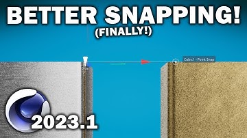Cinema 4d 2023.2: Better/Precise Snapping! Finally!