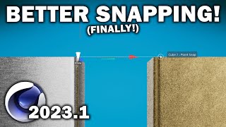 Cinema 4d 2023.2: Better/Precise Snapping! Finally!