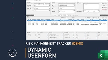 Risk Management System - Data Entry Form with Database and Validations