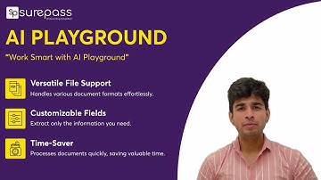 Extract Document Data in 5 Minutes with AI Playground | Surepass