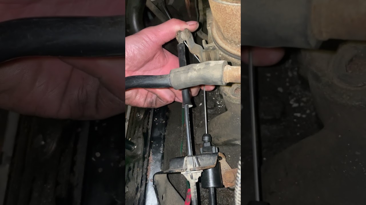 setting new TV cable on Rebuilt 700r4 and 350 tbi!