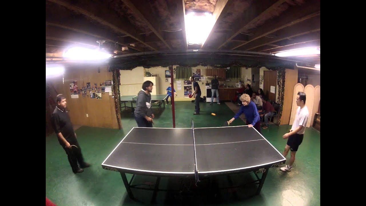 Table Tennis Doubles Tournament Eleanor and her sidekick v.s. M&M YouTube