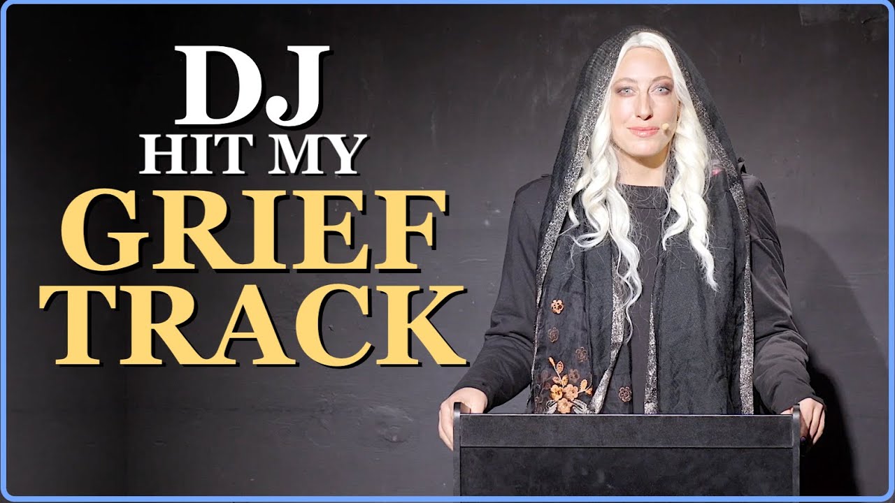 Вдова, переживающая горе совершенно обычным образом.