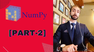 برش، الحاق یا چسباندن آرایه‌ها، ریاضیات برای ماتریس‌ها | Numpy آموزش کتابخانه
