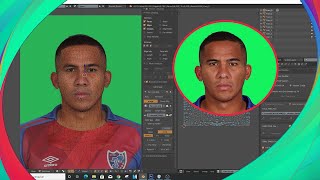 como criar faces pes 2021 blender tutorial