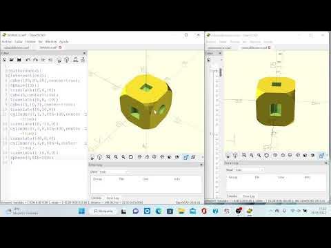 CUBO DE OPENSCAD - YouTube