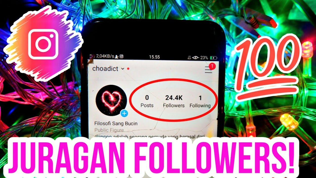 TIPS CARA MENAMBAH FOLLOWERS INSTAGRAM 