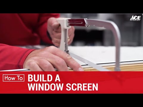Window Screen Frame Tools Do It Yourself Window Screen Frame