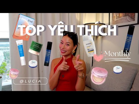 TOP SẢN PHẨM YÊU THÍCH CỦA THÁNG 💕 TẤT CẢ CÁC MÓN LÀM ĐẸP | Lucia