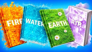 Fire VS Water VS Air VS Earth Girl || Four Elements Exchanged Their Powers