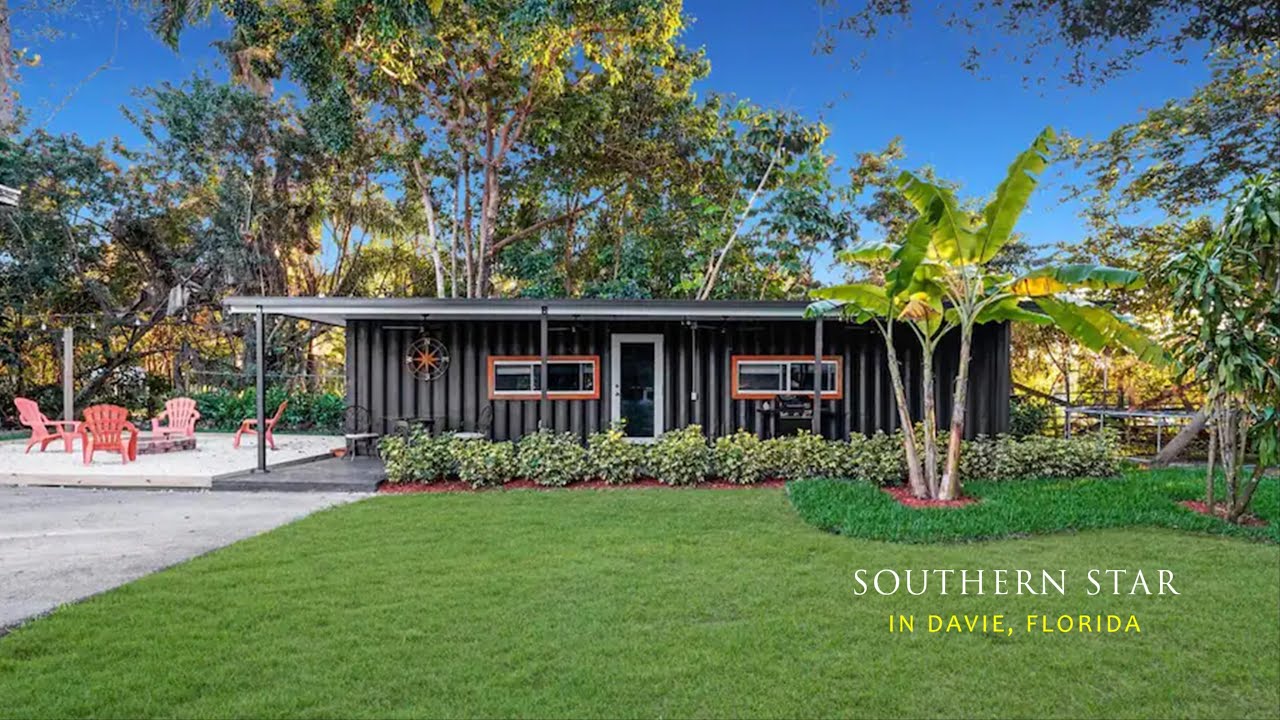 Southern Star Shipping Container Home in Davie, Florida USA