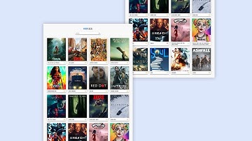 How To Create a  Basic Responsive Movie Info Website Using HTML5 | CSS3 And JS | For Beginners