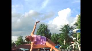 Day 8: anjaneyasana/high lunge in a vinyasa