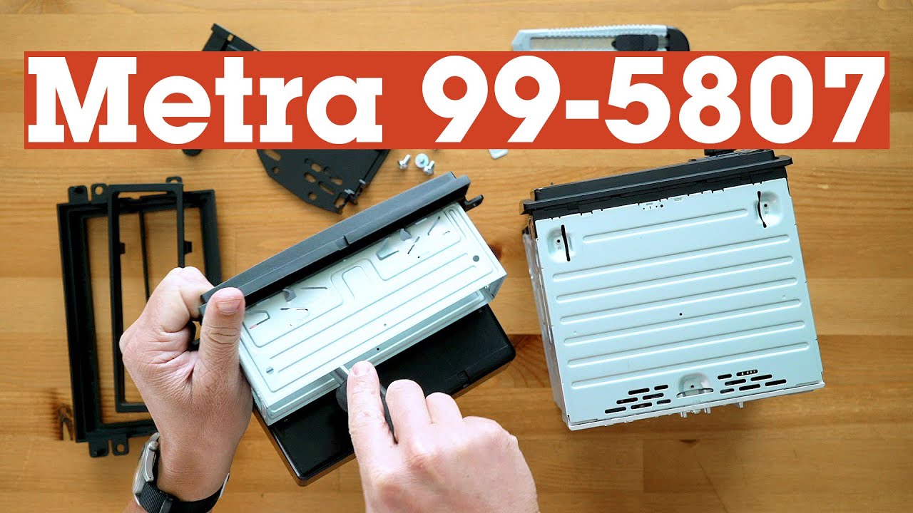 How to assemble your Metra 99-5807 dash kit for select 2004-10